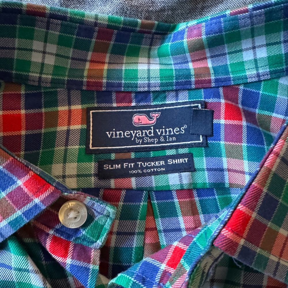 Vineyard Vines Men's Slim Fit Tucker Shirt - Multicolor Plaid